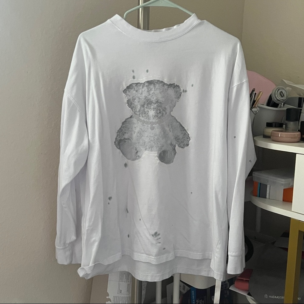 Welldone teddy long-sleeve Tshirt